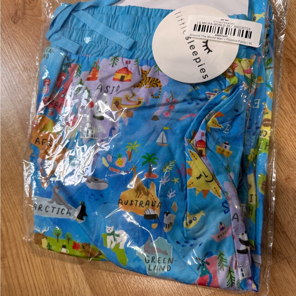 Little sleepies men’s around the world pants